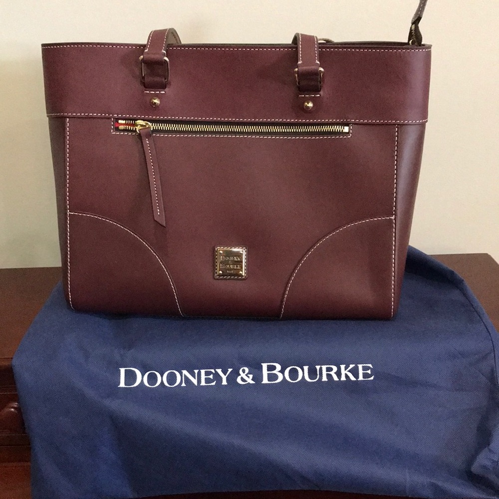 Maroon Dooney & Bourke Tote Brand New